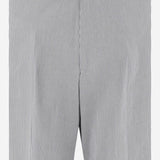 Pantaloni eleganti in cotone CK1754XPATRIZIA INDIGO BERWICH 