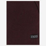 MAGLIONE CON COLLO A SCIARPA IN LANA E CASHMERE KN2638041 317R PATOU 