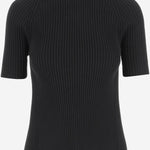 MAGLIA IN MISTO COTONE STRETCH 168784 001 TORY BURCH 