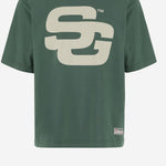 T-SHIRT IN COTONE CON LOGO SG2410103 HUNTERGREEN SUMMER GAMES 
