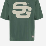 T-SHIRT IN COTONE CON LOGO SG2410103 HUNTERGREEN SUMMER GAMES 