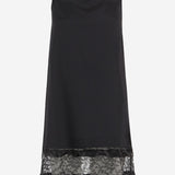 ABITO SISA BUDOIR  IN LANA CON DETTAGLIO IN PIZZO D005 SISARFLABLACK NICCOLO PASQUALETTI 