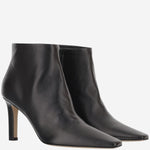 STIVALETTI CARLA 80 IN PELLE F1751SN65 BLK THE ROW 