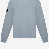 PULLOVER IN COTONE CON MEZZA ZIP 6100013 S0040V004A STONE ISLAND KIDS 