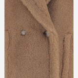 Gilet in Teddy in cammello e seta BREDA1234 001 MAX MARA 