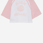 T-SHIRT IN COTONE CON LOGO S6MSJGTH024 178 MSGM KIDS 