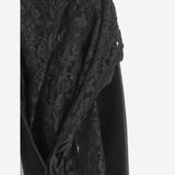 GIACCA  in misto lana con pizzo K002 CMYNBLACK NICCOLO PASQUALETTI 