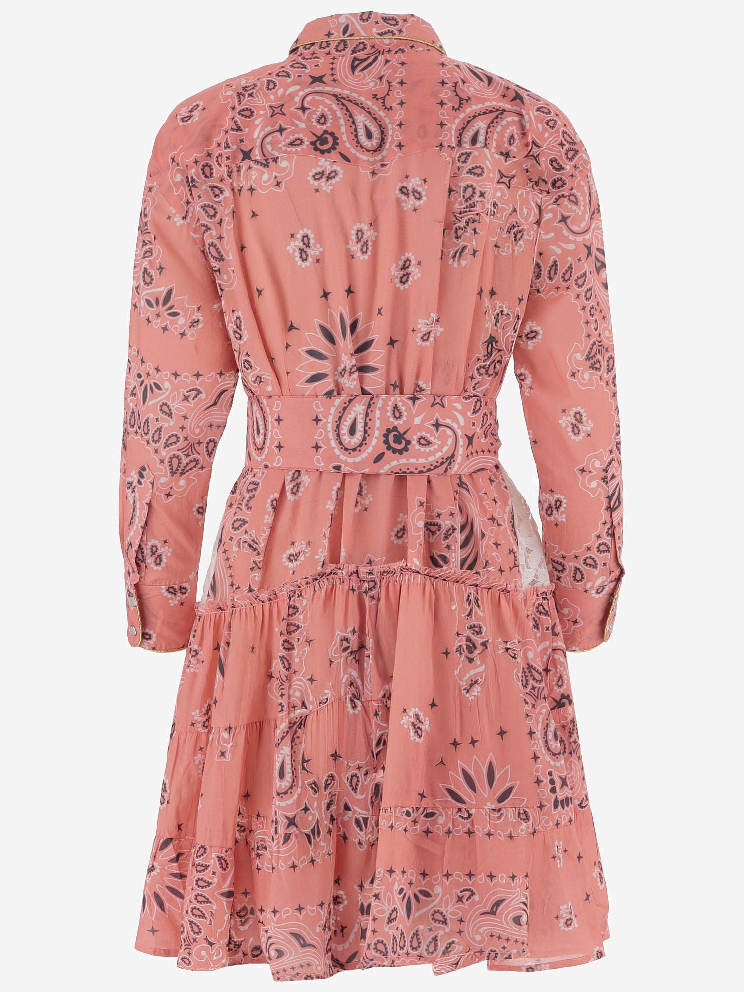 ABITO IN COTONE CON MOTIVO bandana NEWBANDANA WESTERN4STRAWBERRY PEPS CANNES 