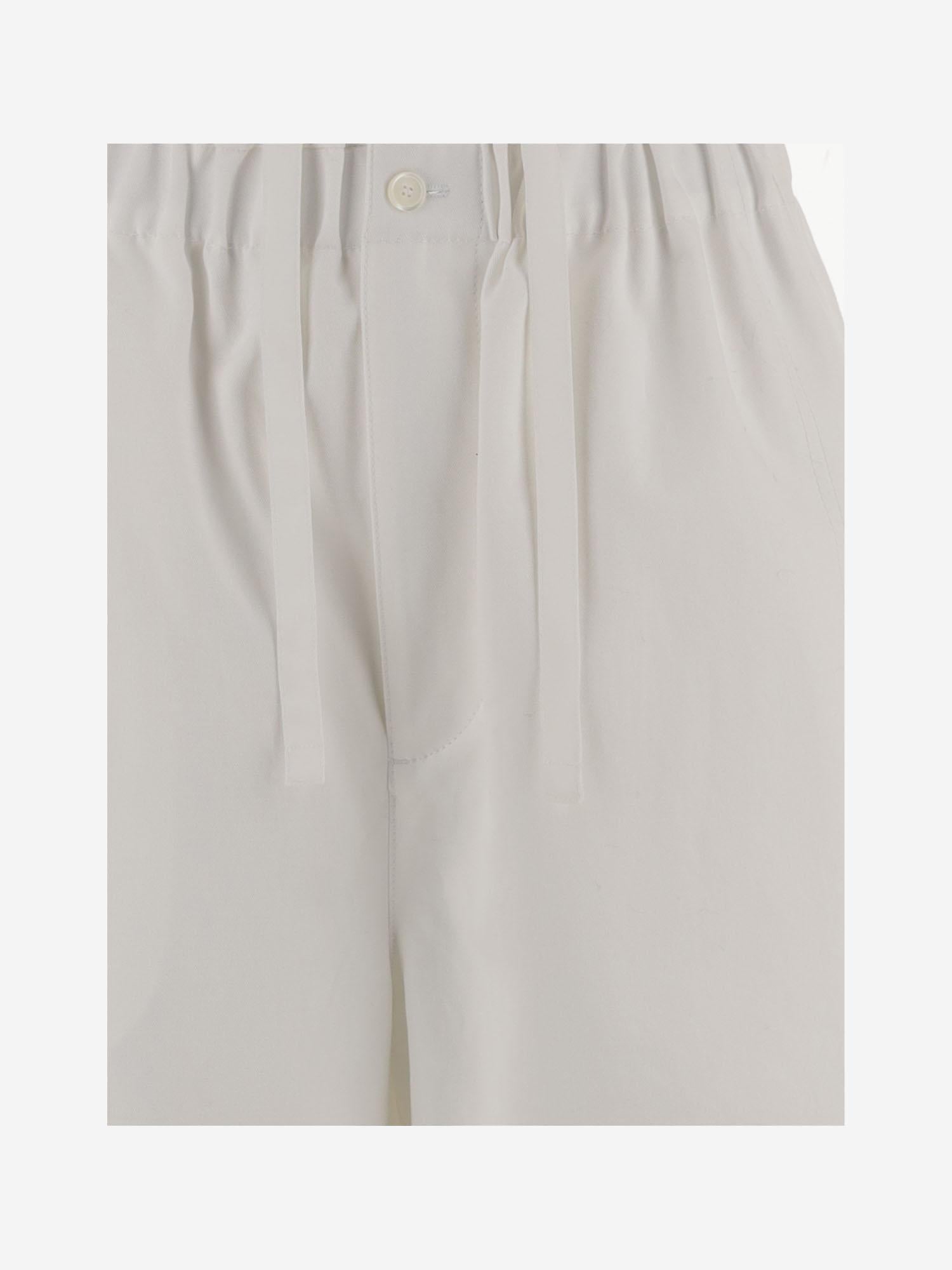 PANTALONI CORTI REALIZZATI INCOTONE 6261K21061 White CARVEN 