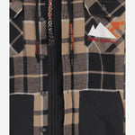 GIACCA IN MISTO COTONE CON STAMPA POSTERIORE 03GUSTAVOVERSHIRT CHOCOLATE APRES SURF 