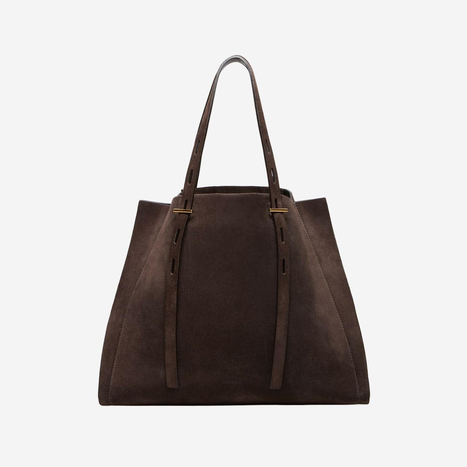 BORSA PAULA IN PELLE SCAMOSCIATA PAULA SUEDEC706 MINOBOSSI 