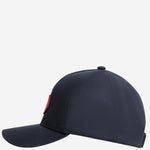CAPPELLO DA BASEBALL IN COTONE CON LOGO TRICOLORE 3B000010U082 742 MONCLER ENFANTS 