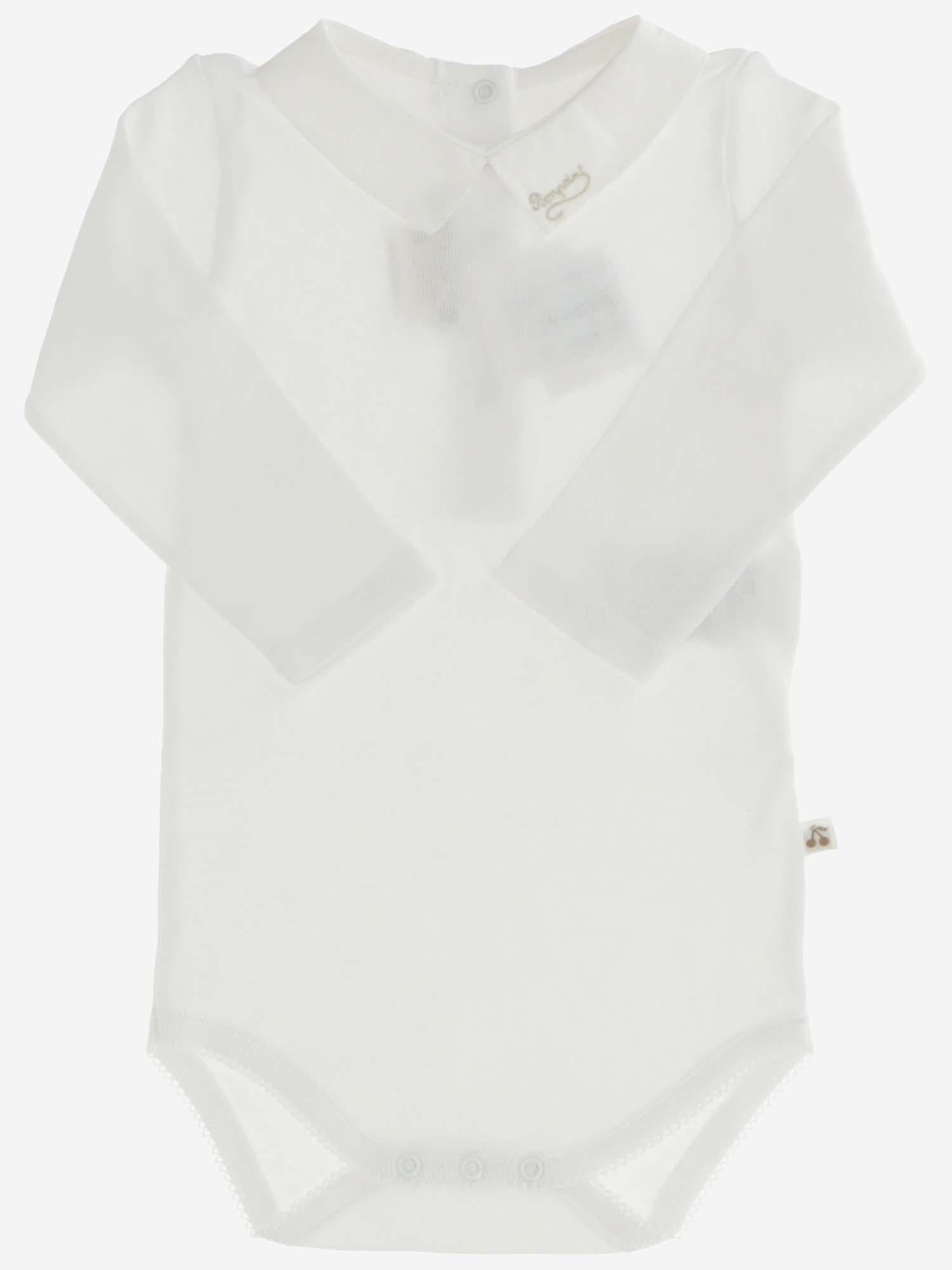 BODY IN COTONE CON LOGO PEZUNKN0101 101 BONPOINT KIDS 