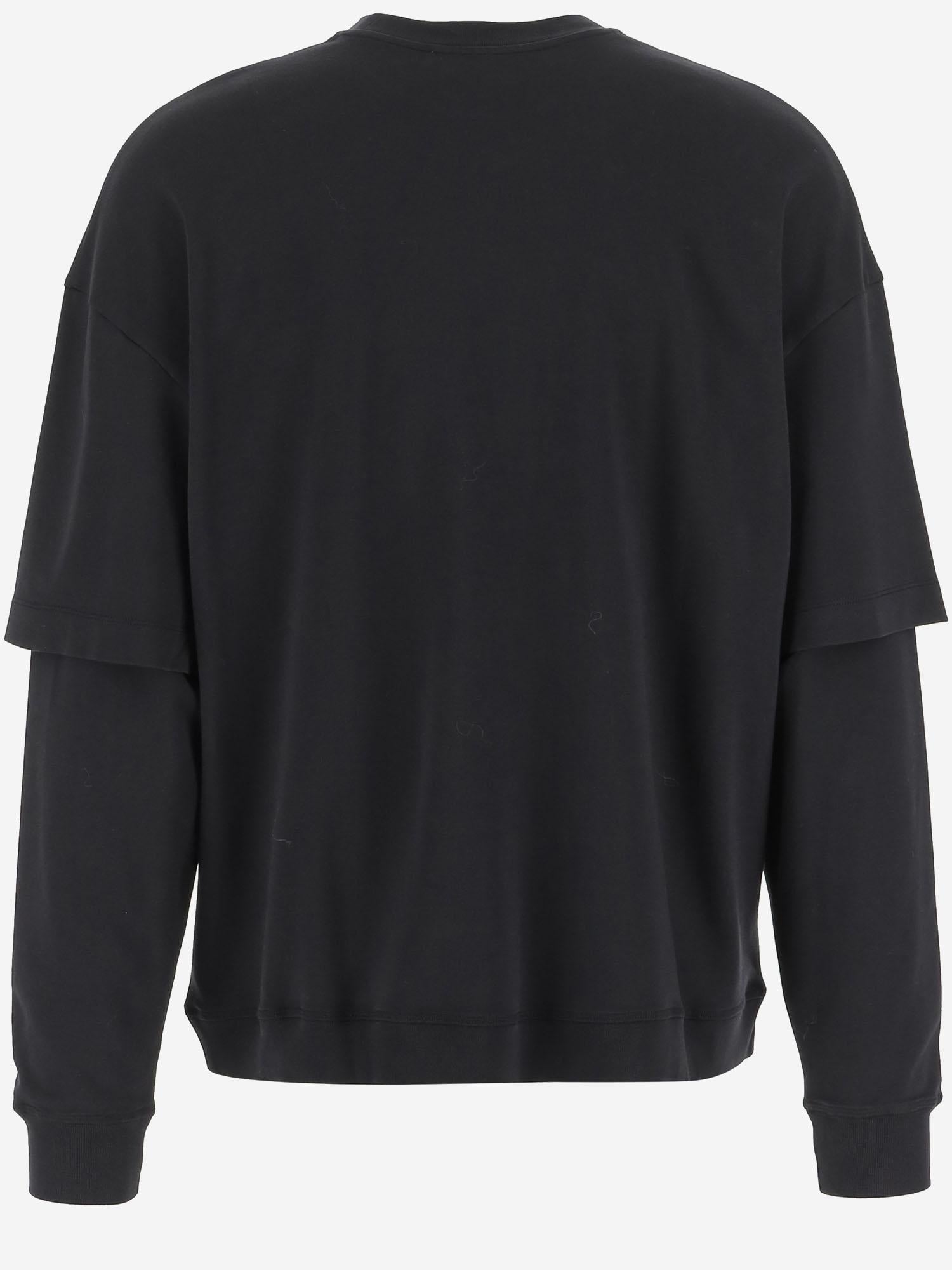 T-SHIRT A DOPPIA MANICA TROY MJE10 JER010099 DARKPARK 