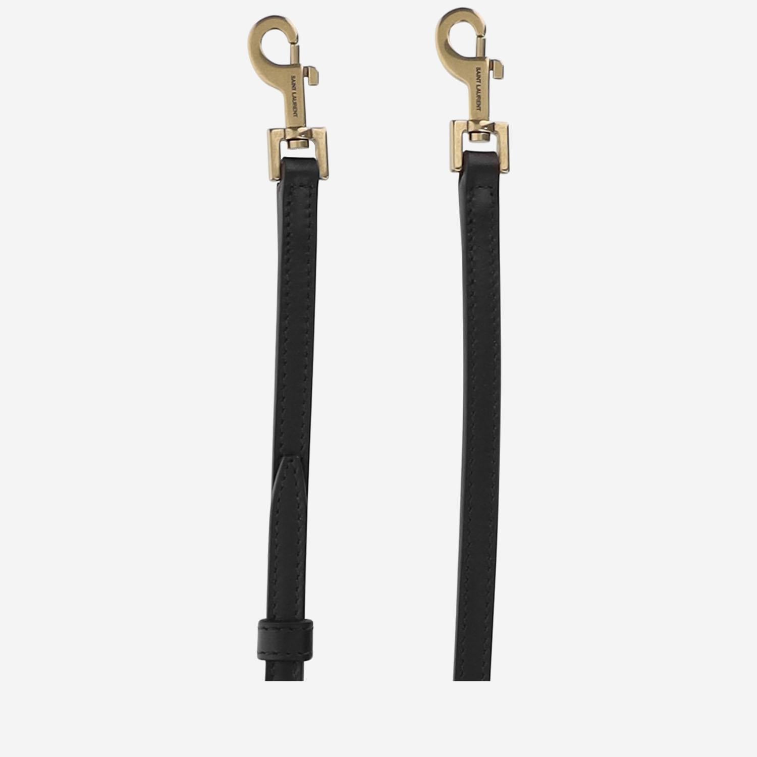 BORSA LE 37 MINI IN PELLE LUCIDA 765870 2R20W1000 SAINT LAURENT 