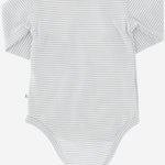 BODY A RIGHE IN COTONE STRETCH 25W020 NUVOLA 1+ IN THE FAMILY KIDS 