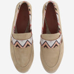 Espadrilles in misto viscosa con motivo zigzag MWB013 020 MISSONI 