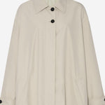 CAPPOTTO LOLANA IN COTONE TECNICO 10490W4282 POR THE ROW 