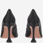 Décolleté lila pump LILAPUMP BLACK AMINA MUADDI 