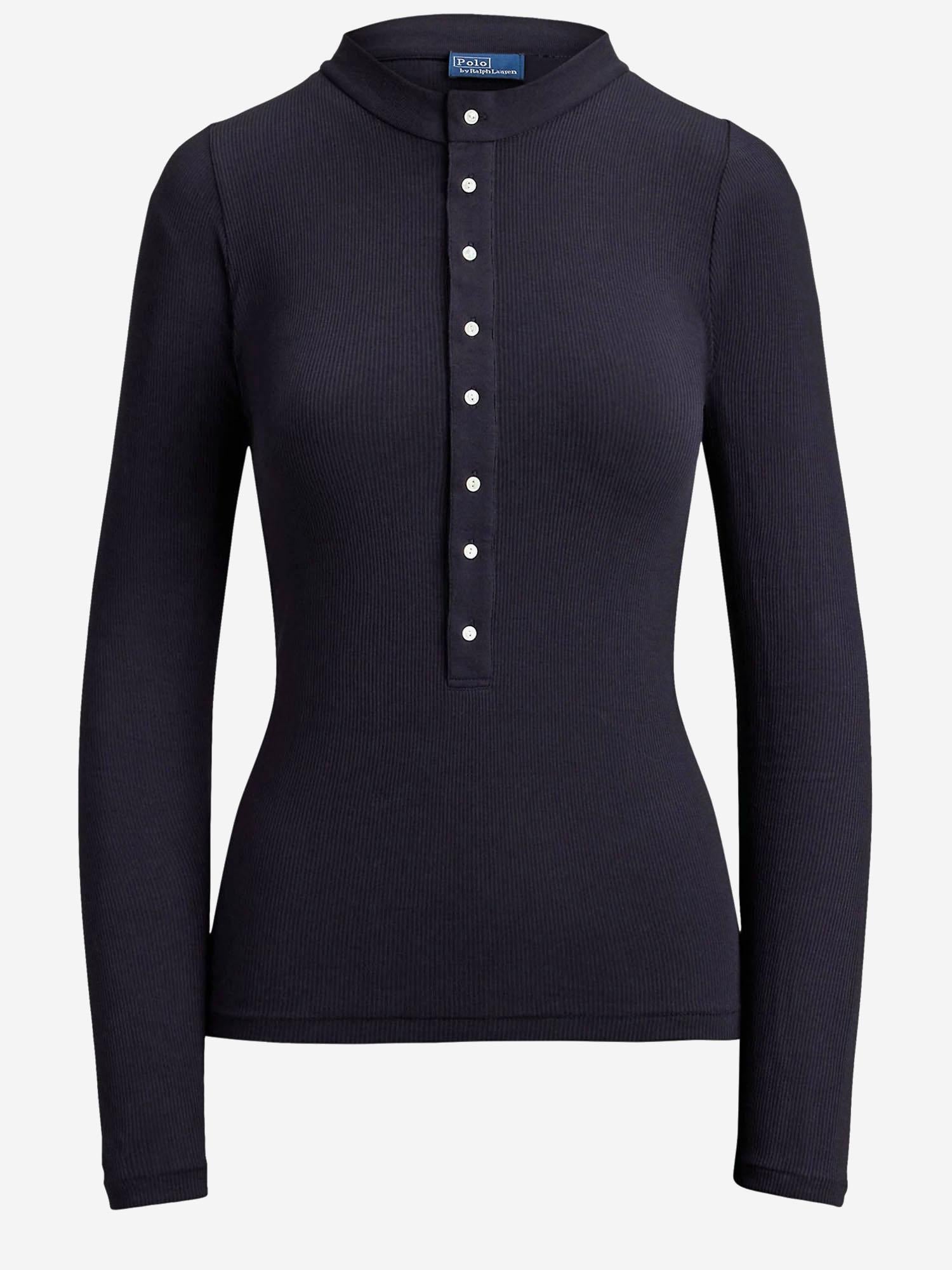 MAGLIA IN COTONE A COSTE 211A96262 001 POLO RALPH LAUREN 