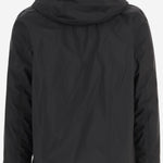 GIACCA LEGGERA CON CAPPUCCIO E TASCA SUL PETTO C32471M LITE2110000 SAVE THE DUCK 