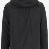 GIACCA LEGGERA CON CAPPUCCIO E TASCA SUL PETTO C32471M LITE2110000 SAVE THE DUCK 