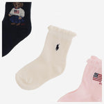 Set calzini bambino 447P11076 001 POLO RALPH LAUREN KIDS 