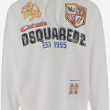 FELPA IN COTONE CON STAMPA S74GU0901 S25030100 DSQUARED2 