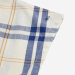 ABITO IN COTONE CON MOTIVO A QUADRI B126AC105 OFFWHITE BOBO CHOSES KIDS 