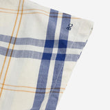 ABITO IN COTONE CON MOTIVO A QUADRI B126AC105 OFFWHITE BOBO CHOSES KIDS 