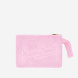 POCHETTE IN COTONE CON LOGO PARE0003 00413L MC2 SAINT BARTH 