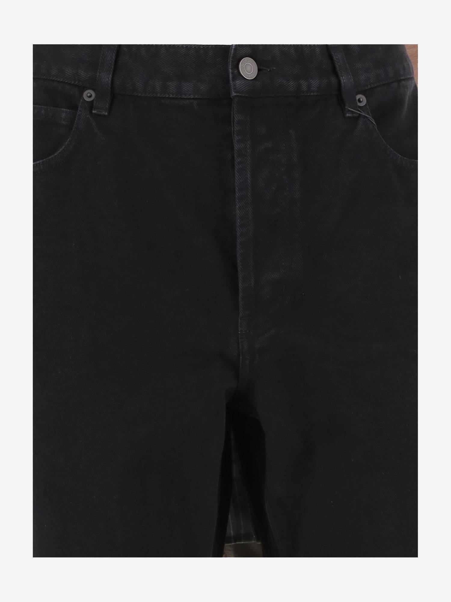 PANTALONI IN COTONE 837398 Y29WA1294 SAINT LAURENT 