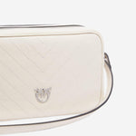 BORSA A TRACOLLA IN PELLE CHEVRON 104336 A2JCZ14E PINKO 