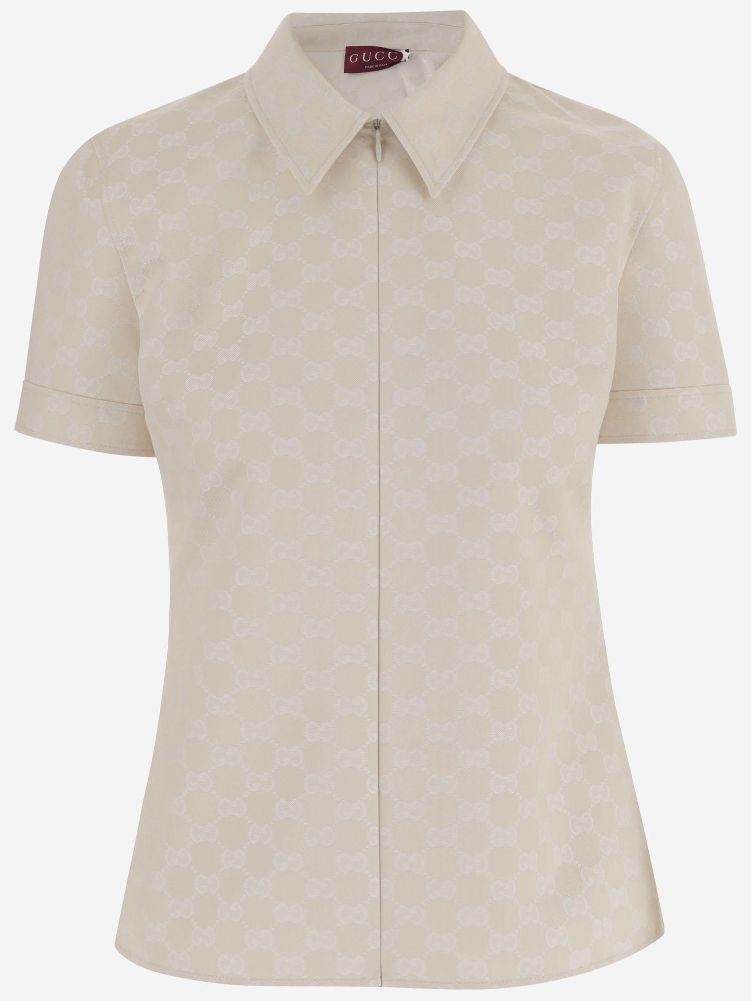 CAMICIA IN MISTO COTONE 851932 ZAQXT2304 GUCCI 