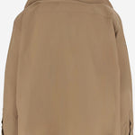 CAMICIA IN COTONE CON FIOCCO 6252K21103 OCHRE CARVEN 