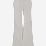 JEANS FLARE A VITA ALTA IN COTONE CH25UDP03150 101 CHLOE 