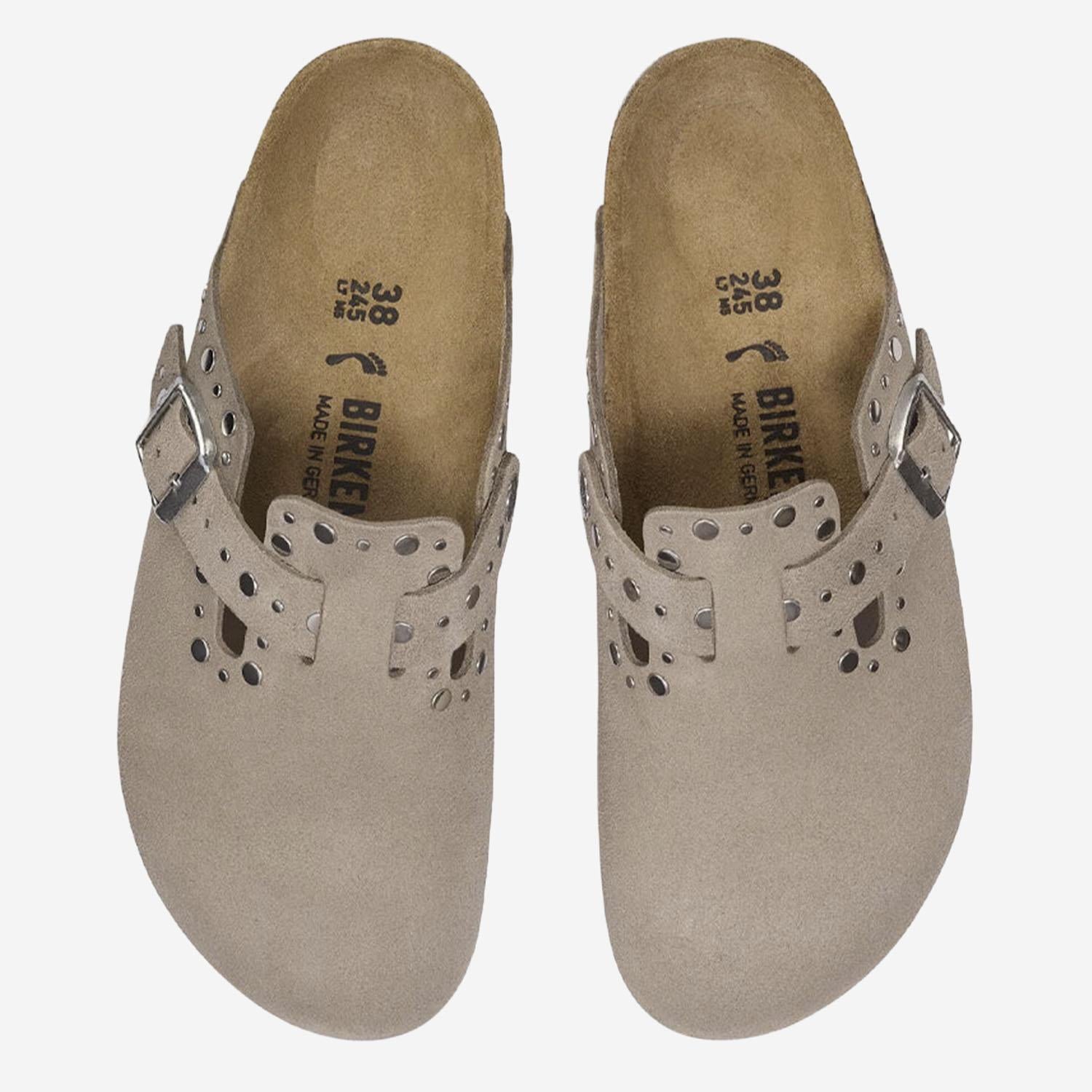 MULES BOSTON RIVETS 1030418 TAUPE BIRKENSTOCK 