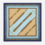 Foulard in twill di seta stampato 847892 3G0014968 GUCCI 