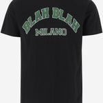T-SHIRT IN COTONE CON STAMPA BSMCCBLAH BLACK BLACK SCORE 