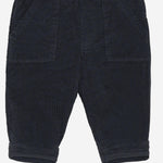 Pantaloni Louis in velluto di cotone 25W149 DARKBLUE 1+ IN THE FAMILY KIDS 