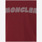 T-SHIRT IN COTONE CON LOGO 8C0000789AFV 43A MONCLER ENFANTS 