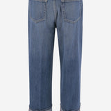 JEANS IN DENIM CON RISVOLTO 2915YRO BREN LAGENCE 