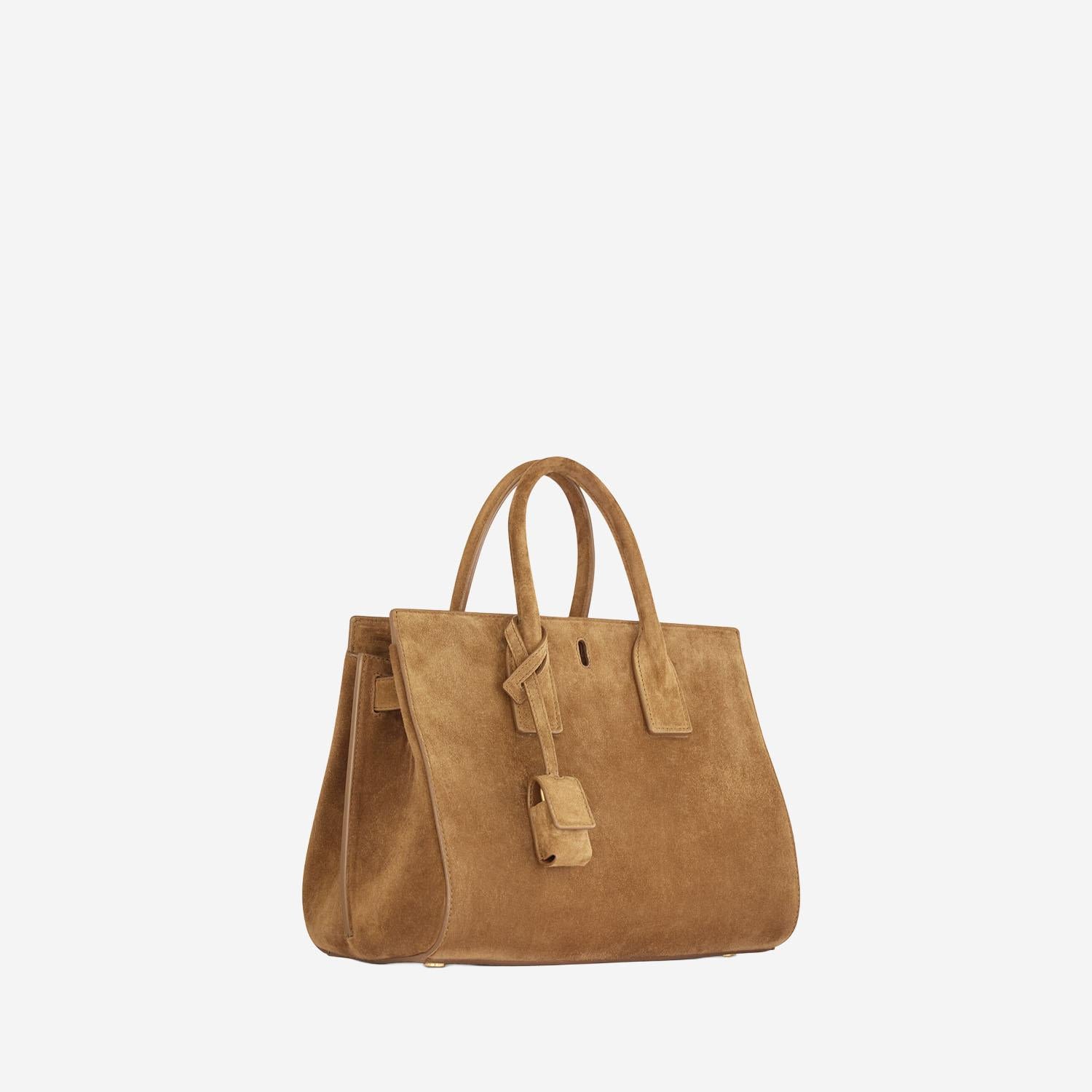 BORSA SAC DE JOUR IN SUEDE MISURA PICCOLA 861231 1U80W2916 SAINT LAURENT 