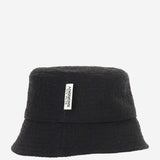 CAPPELLO BUCKET IN MISTO COTONE BCT033CA BLACK RUSLAN BAGINSKIY 