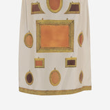 GONNA IN SETA CON STAMPA 1024690 1A179515K920 VERSACE 