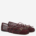 Ballerine in rete con morsetto 835077 FAEQZ6207 GUCCI 