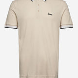 Polo in piqué di cotone con logo 50469055 276 HUGO BOSS 