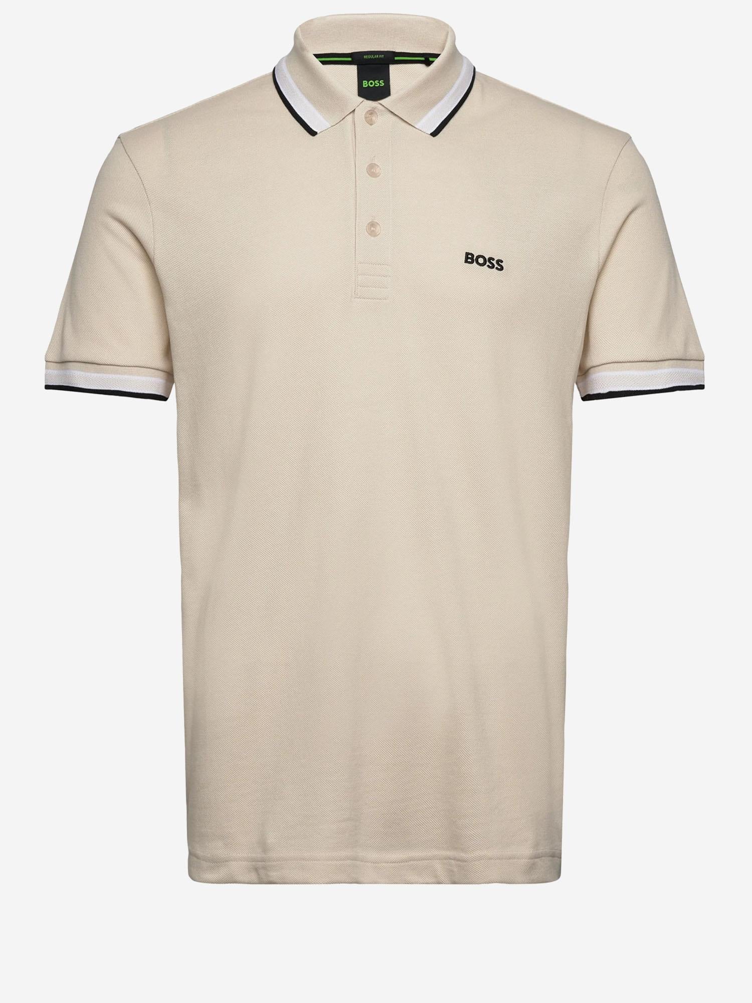 Polo in piqué di cotone con logo 50469055 276 HUGO BOSS 