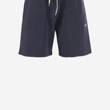 PANTALONI CORTI IN COTONE CON LOGO SHPMA5JB JERSEYBLUE AUTRY 