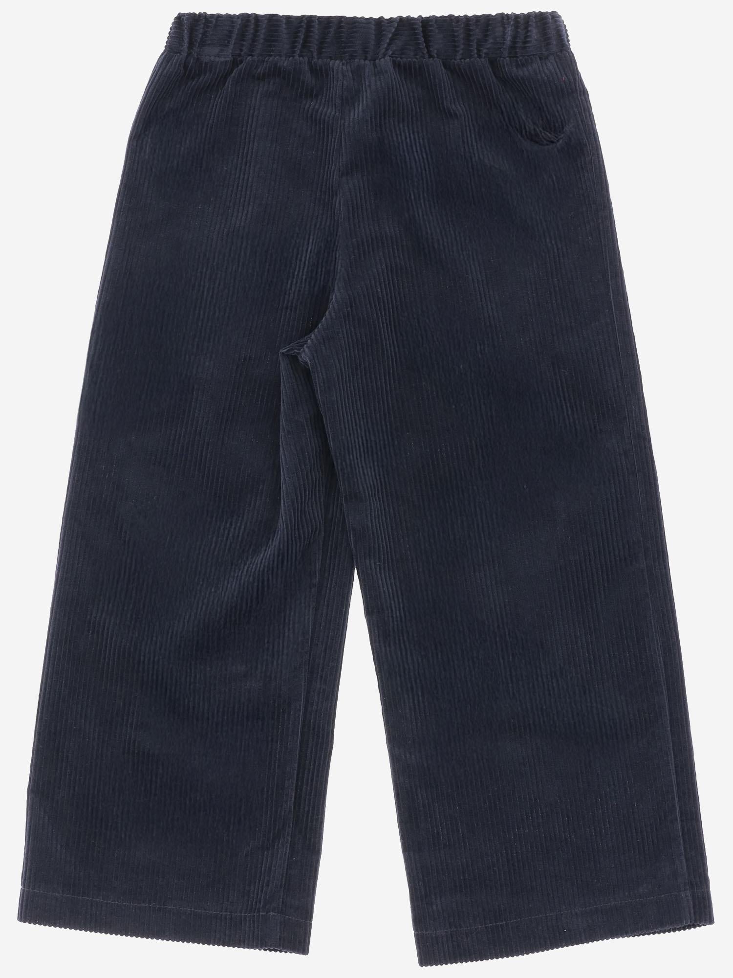 PANTALONI IN VELLUTO A COSTE THELMA 70 NICOLETTA FANNA KIDS 